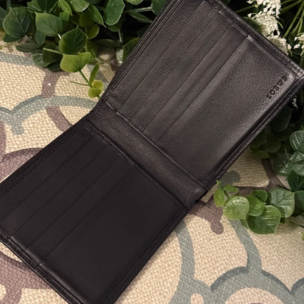 Loewe Anagram Flapable leather wallet